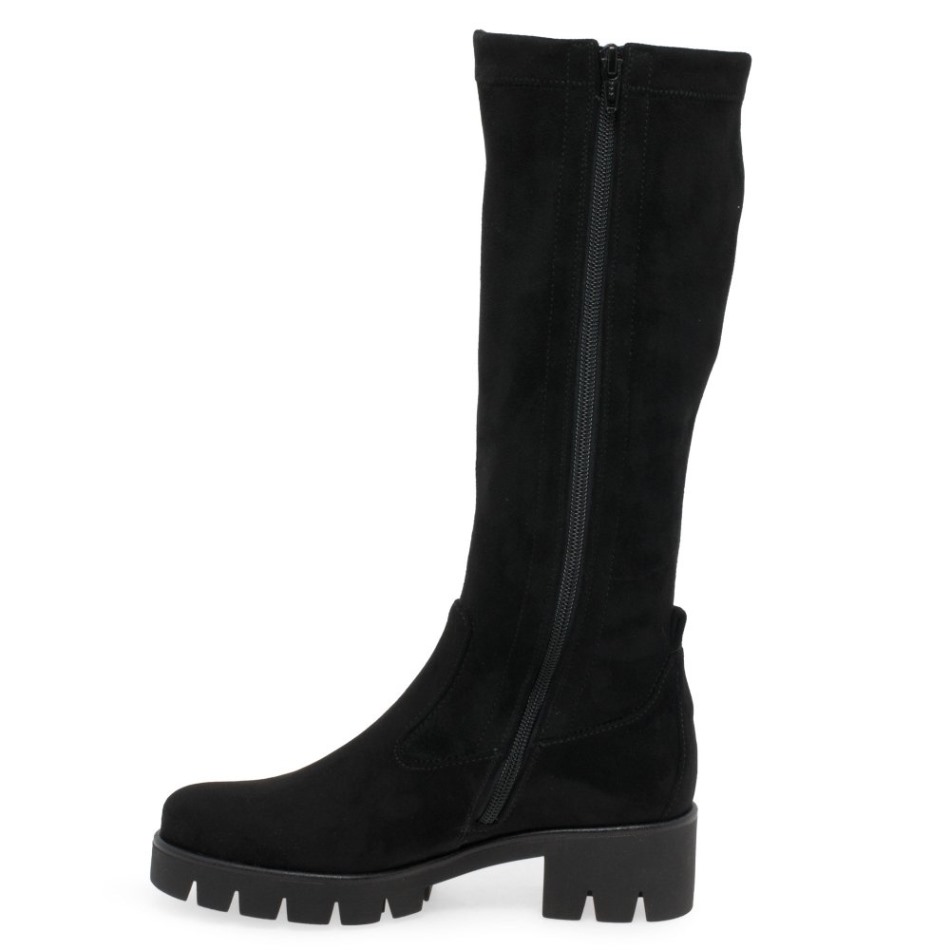 Gabour | Bottes Longues Exclusives Baku Noires Pour Femmes
